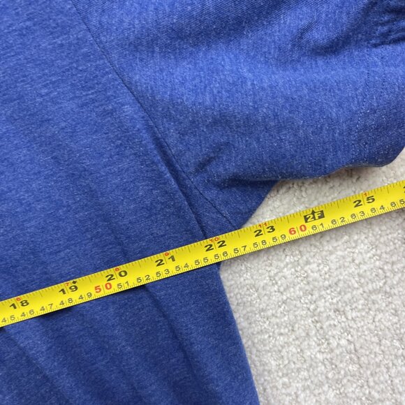 Hurley Skate Graphic T Shirt Men XXL Tie Dye Blue Baggy Fit Y2K Loose Blue Read - Picture 9 of 16